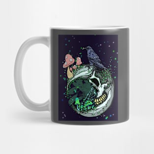 Moon raven Mug